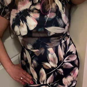 London Style Collection Sheath MIDI Dress, Size 12